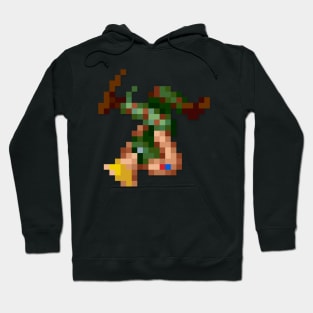 Guile low-res pixelart Hoodie